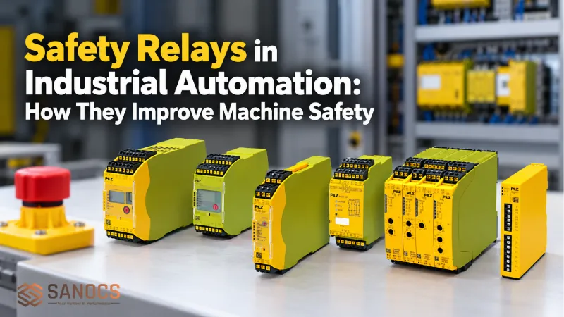 Safety Relays in Industrial Automation: How They Improve Machine Safety