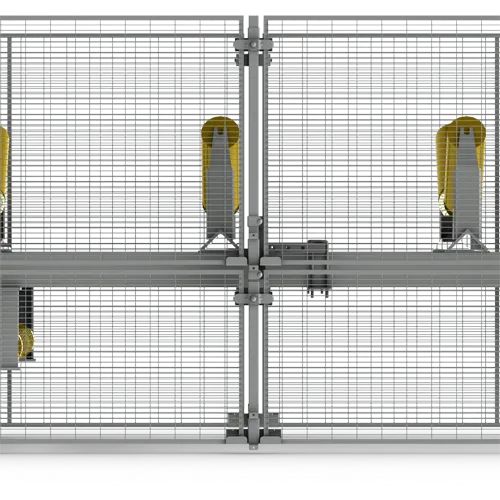 Troax Mesh Panel Fixings