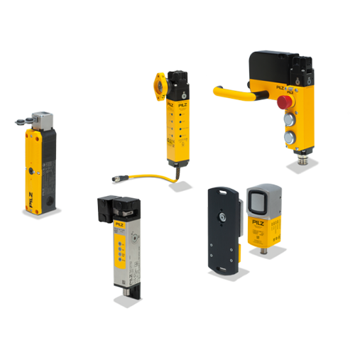 Safety switches with guard locking